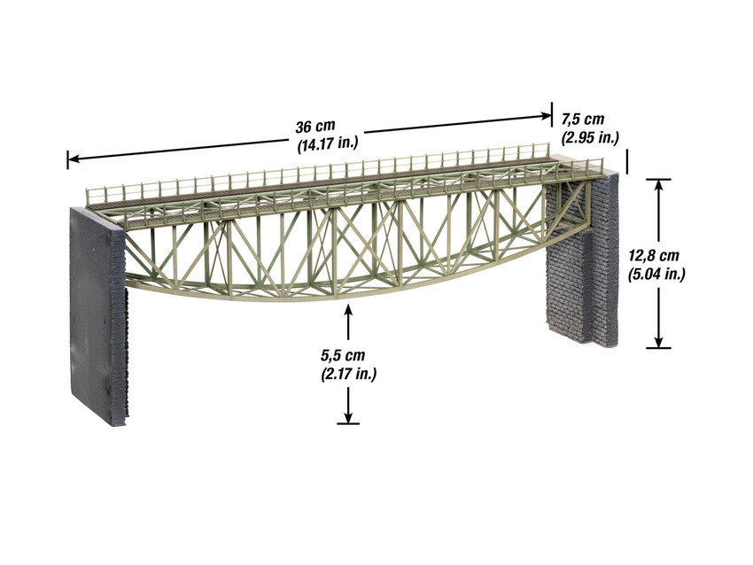 67027 Fischbauchbrücke, 360 mm