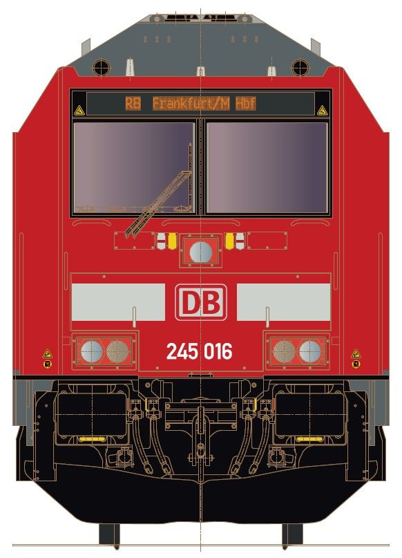 50145-03 DB Diesellok BR 245 016 Ep.6