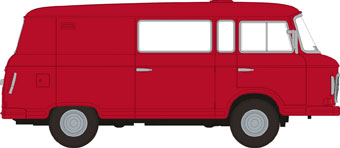 30228 Barkas B1000 Halbbus karminrot