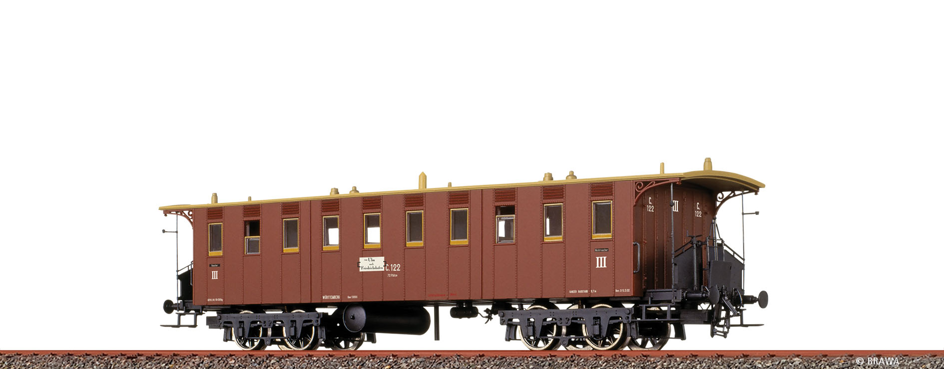 45719 K.W.St.E. Personenwagen württ. Ep.1