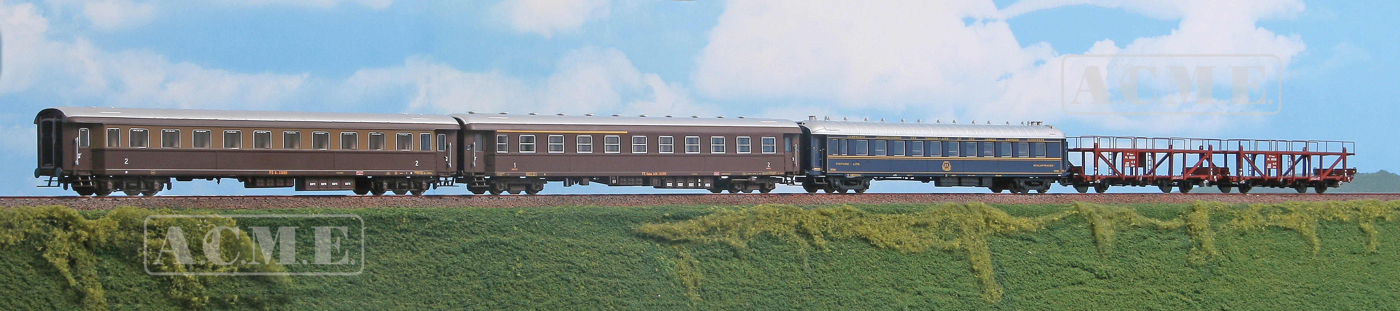 ACME 55314 FS Autoreisezug-Set 5-tlg. Ep.3