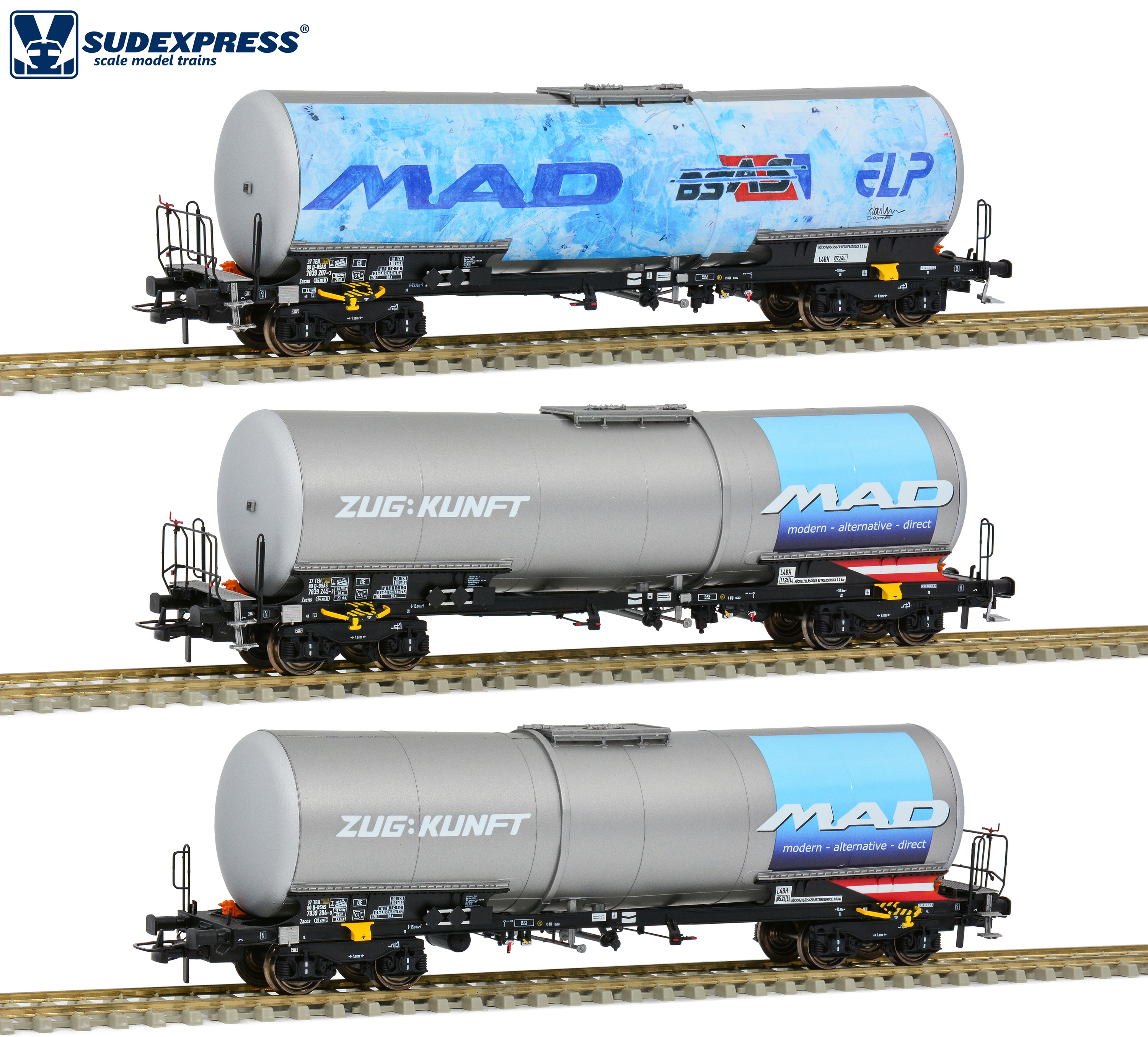 S783905 BSAS MAD Kesselwagen-Set 3-tlg. Ep.6