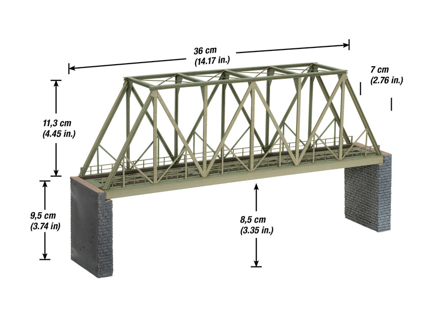 67029 Kastenbrücke, 360 mm
