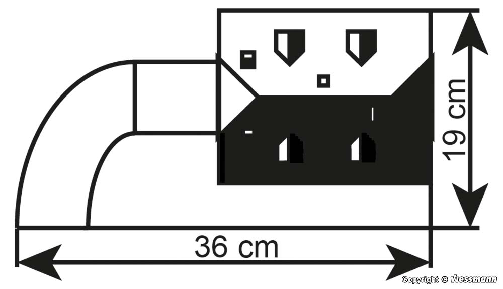 Kibri 38804 Bauernhaus Tannenhof