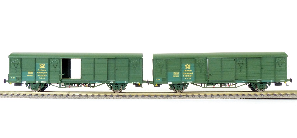 Exact-train 20471 DR ged. Güterwg. Gbs Post Set 2tlg. Ep.5