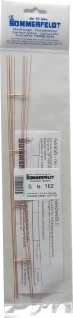 Sommerfeldt 182 Fahrdraht verkupfert 0,5 x 260 mm offen