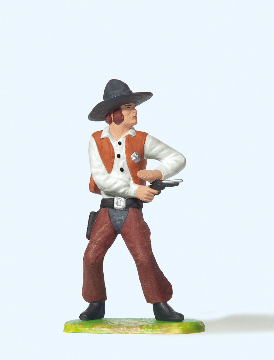 54805 Cowboy stehend, mit Revolver
