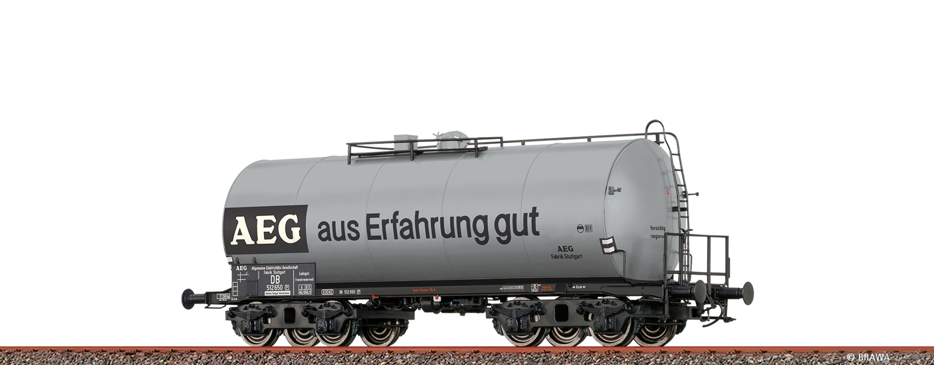 Brawa 49627 DB AEG Leichtbaukesselwagen 4-achs Ep.3