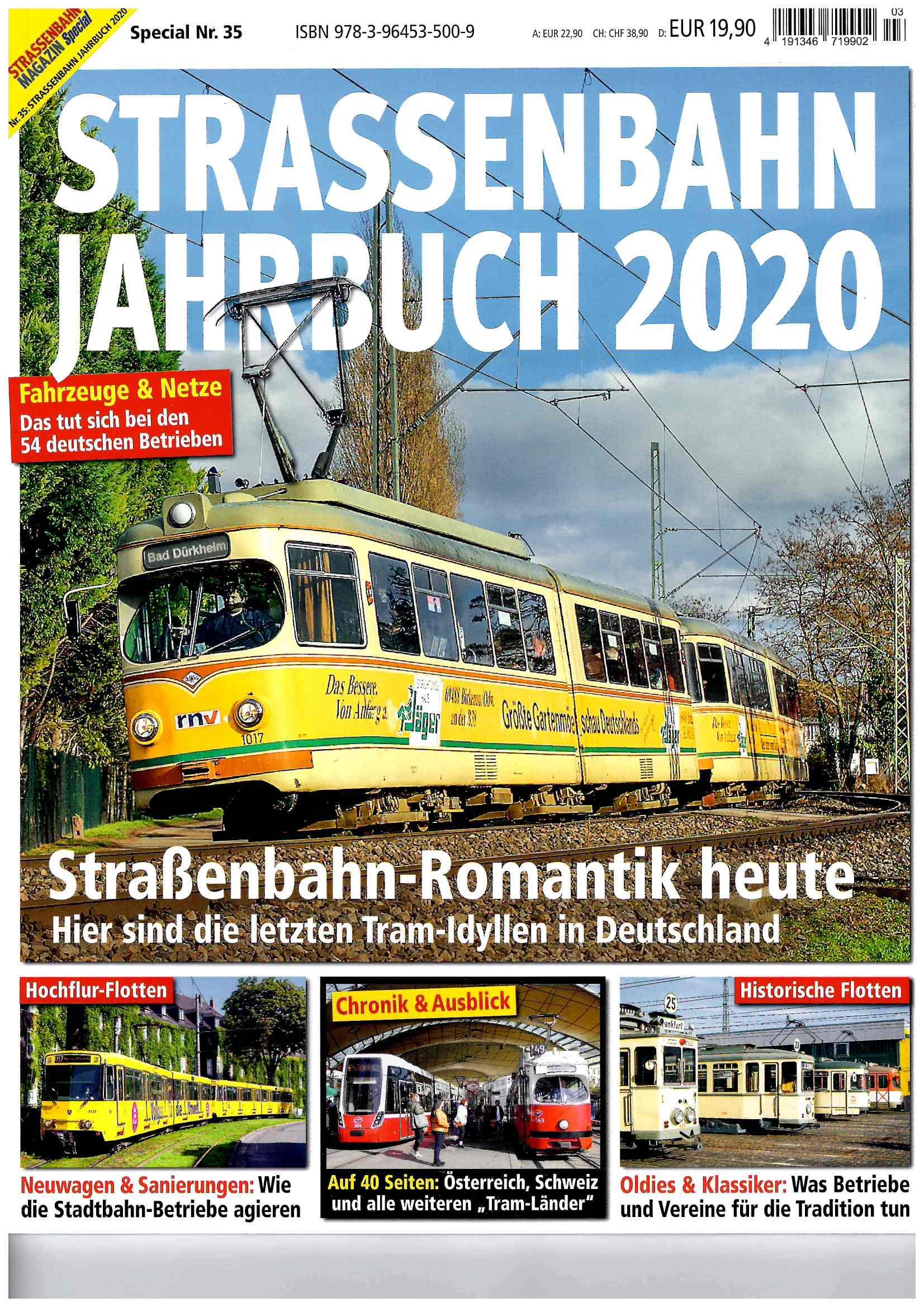 53500 Straßenbahn Jahrbuch 2020