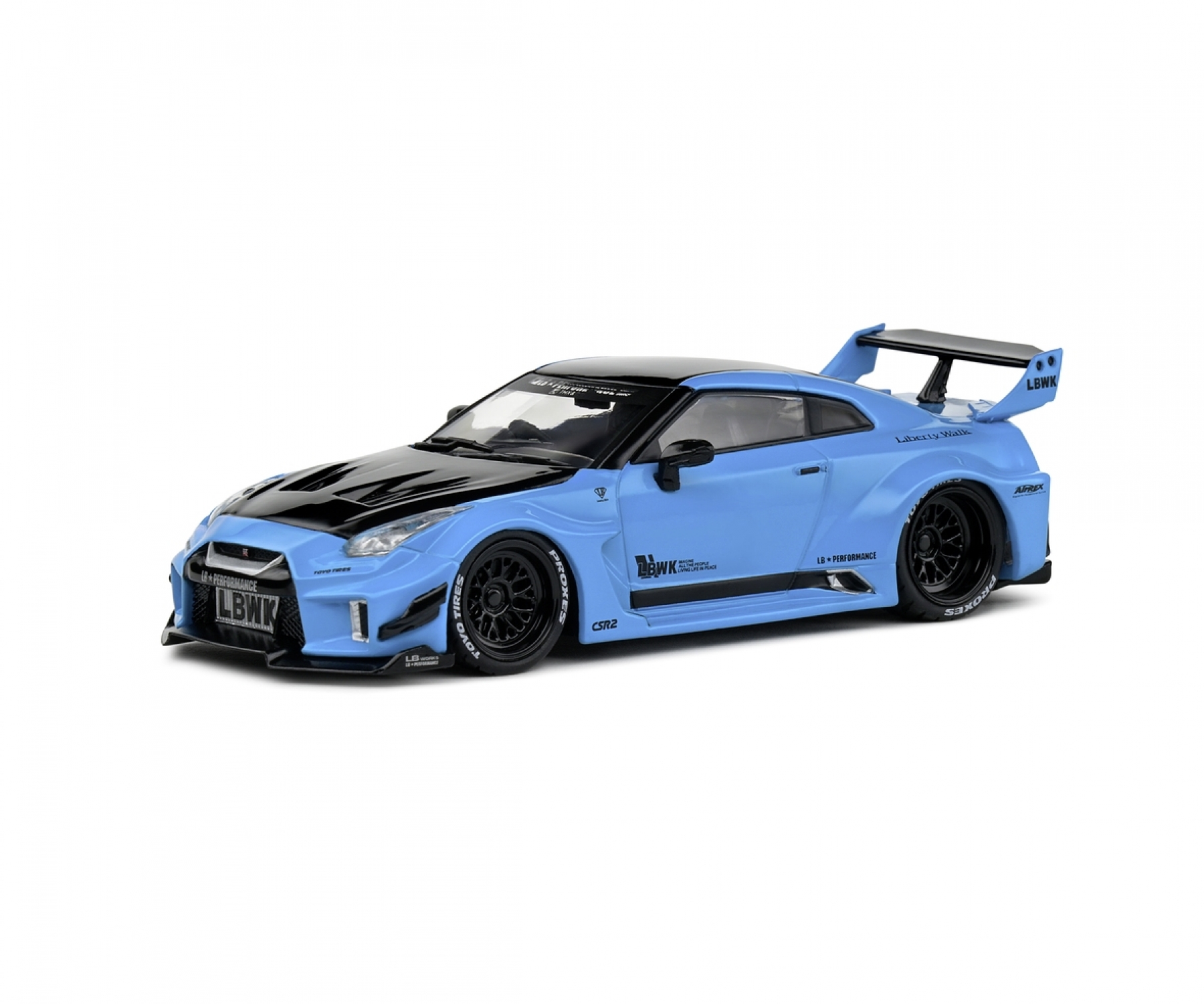 S4311209 Nissan GTR35 Liberty Walk Silhouette bla