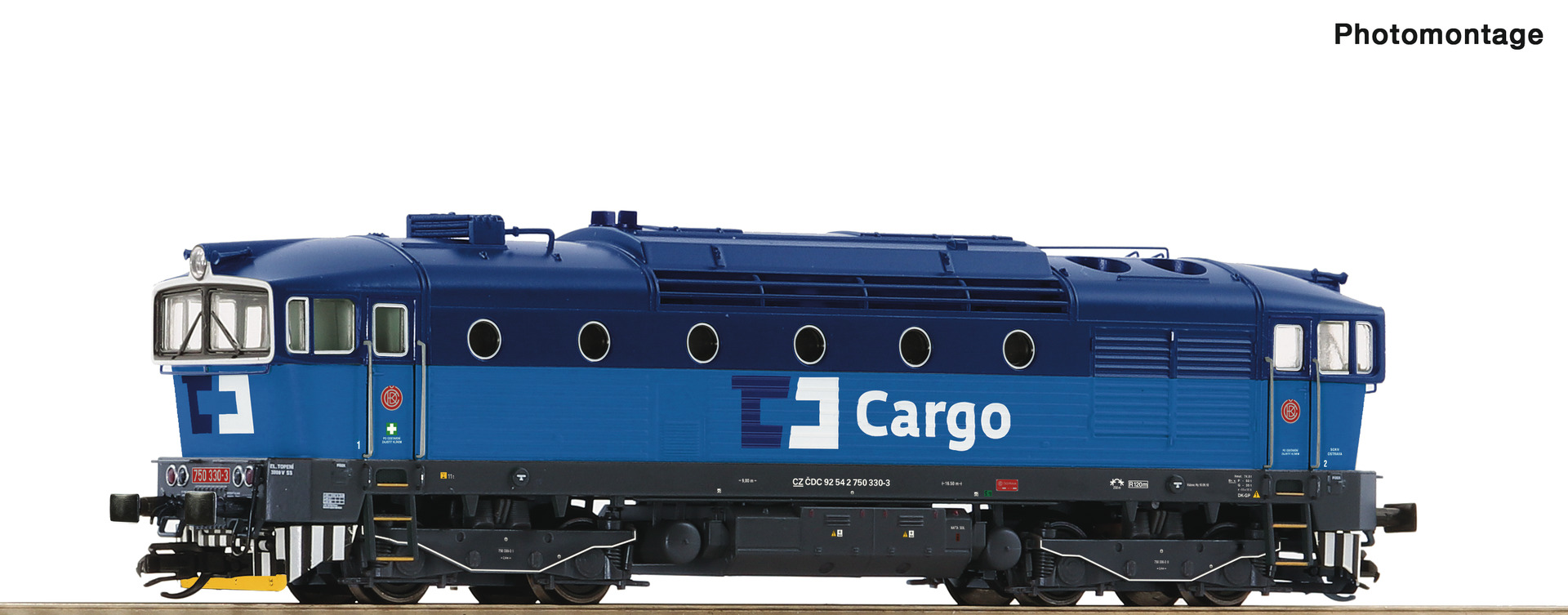 7390006 CD Cargo Diesellok 750 330-3 Ep.6