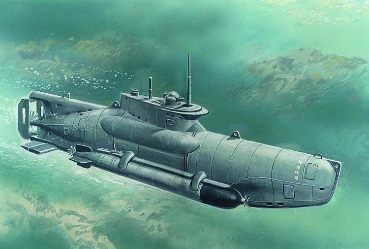 S.007 U-Boat Type XXVIIB 'Seehund'