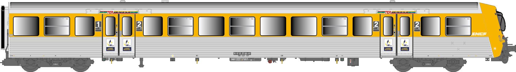 EPM E41.19.14 SNCF Personenwagen-Set 3-tlg Ep.4b/5