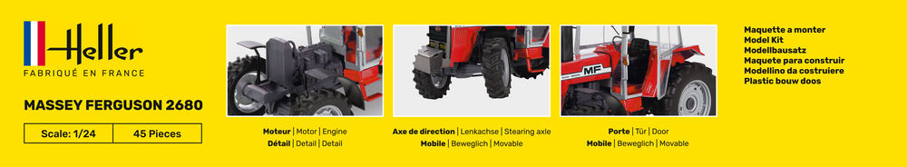 Heller 81402 Massey Ferguson 2680