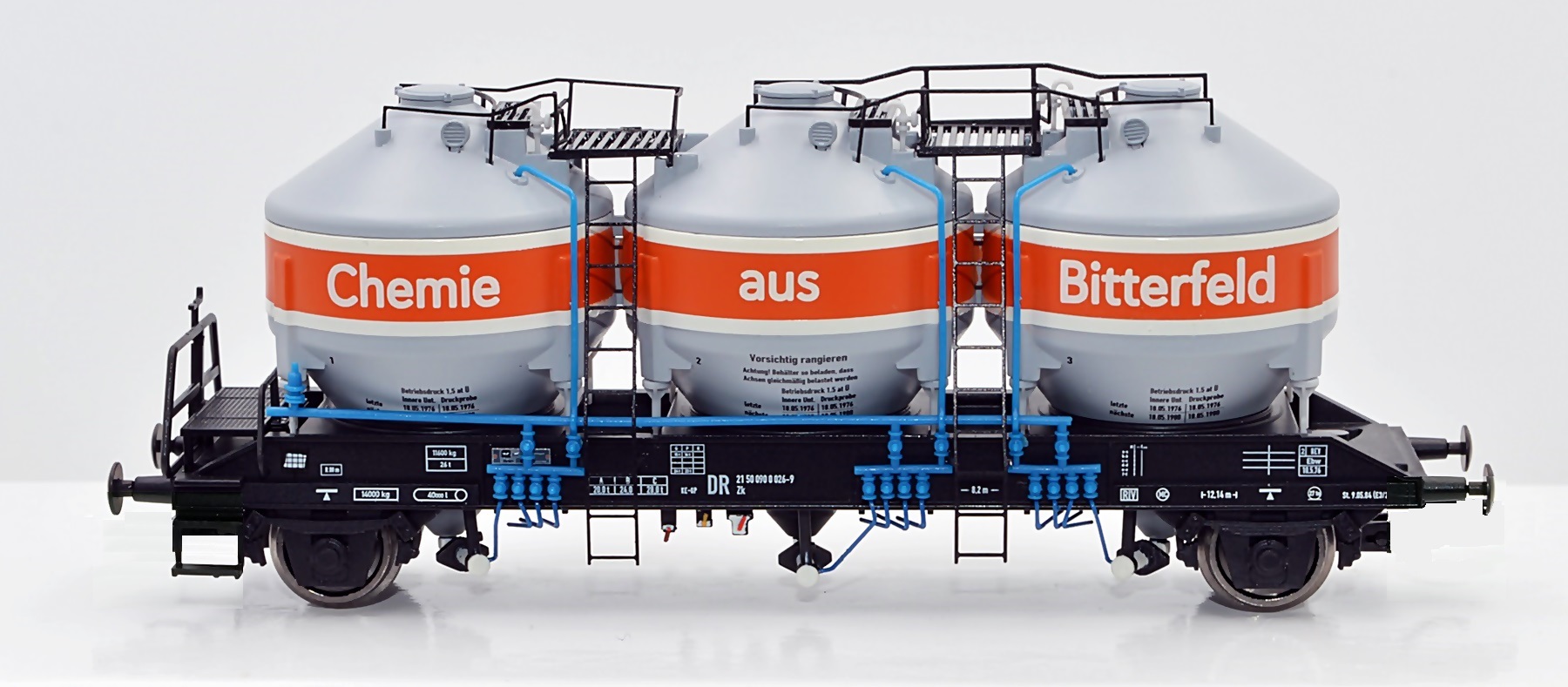 NPE NW22073 DR Chemie aus Bitterfeld Silowagen Ep.4