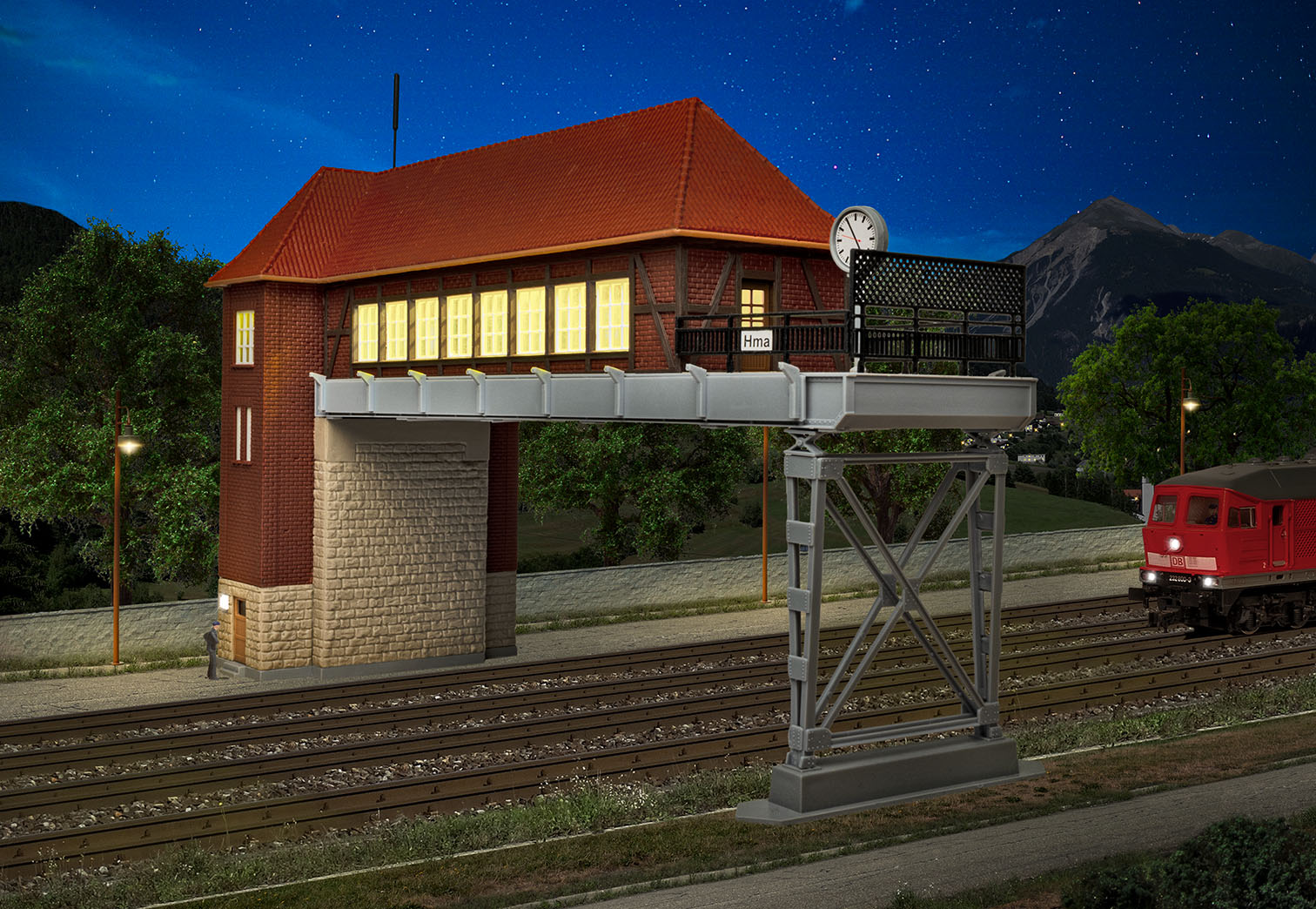 Kibri 39310 Brückenstellwerk Hamm