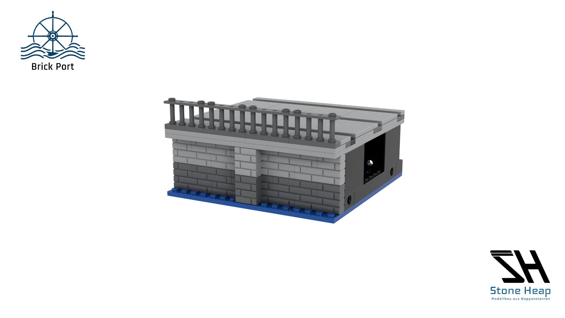 SH-4003 Hafen Grundmodul Gerade