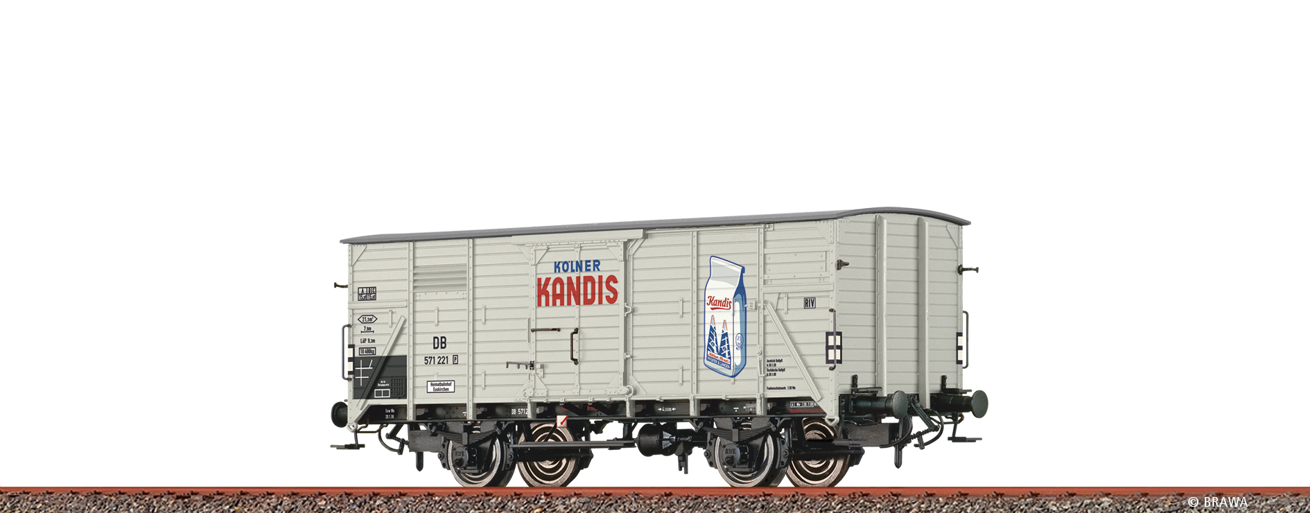 50962 DB ged.Güterwg. G10 "Kölner Kandis" Ep.3