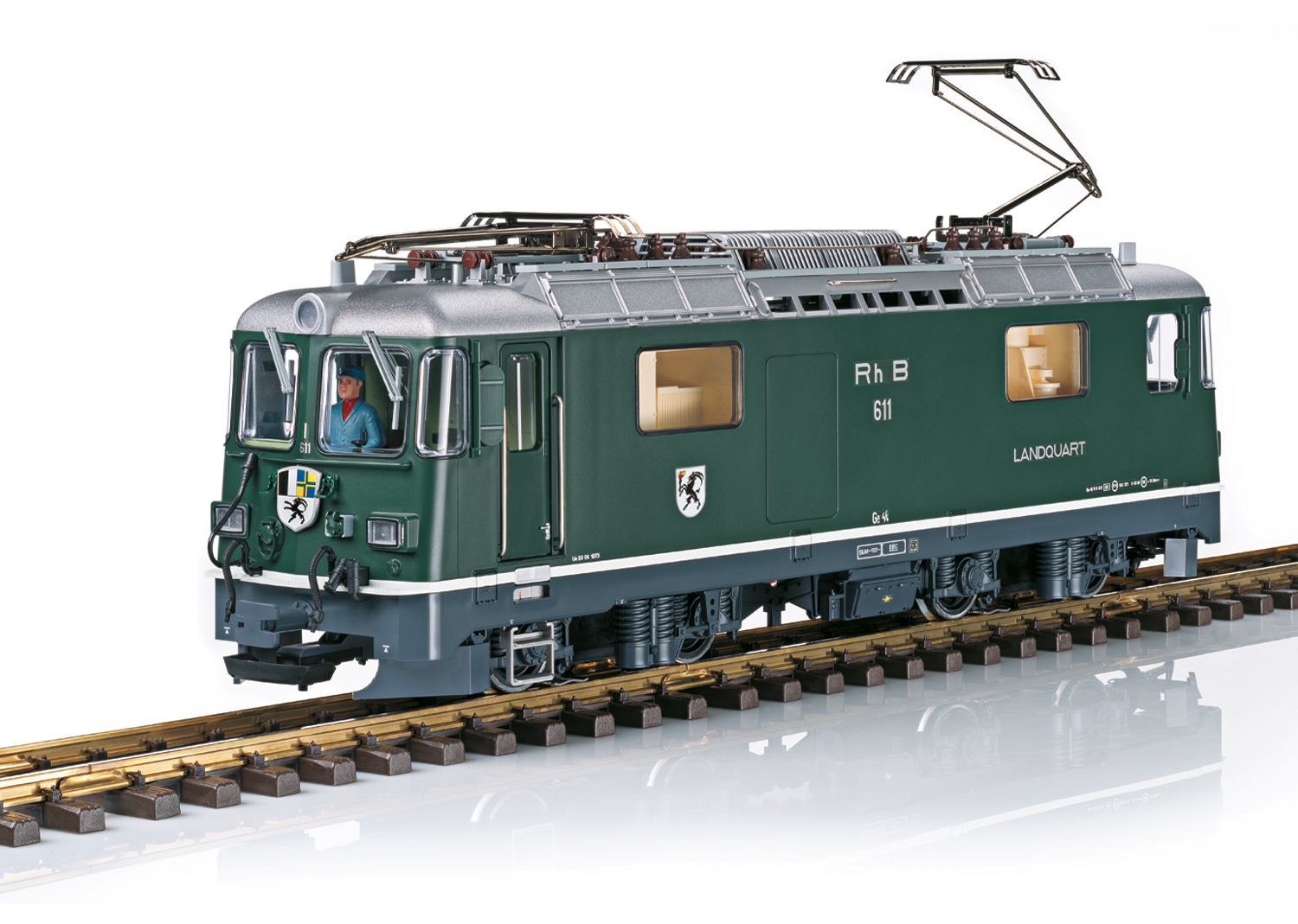 28447 RhB E-Lok Ge 4/4 II 611 Ep.6