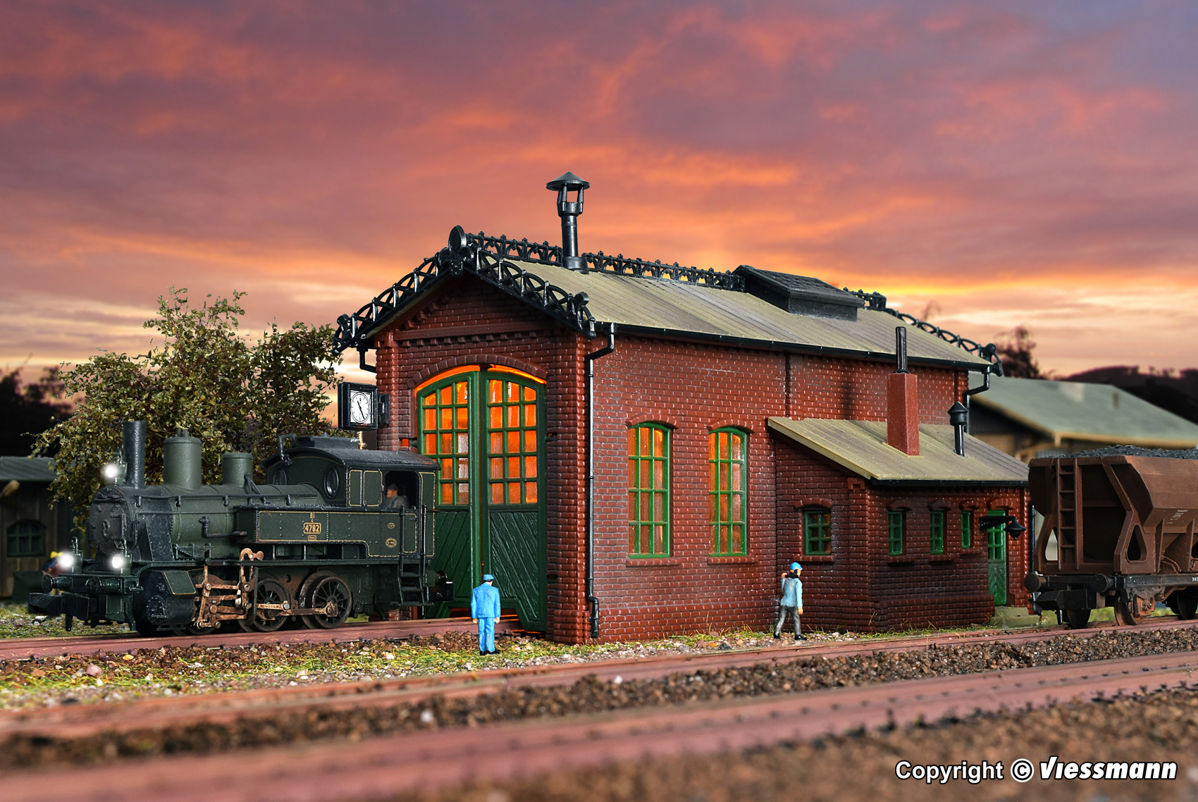 47607 Lokschuppen 1-ständig