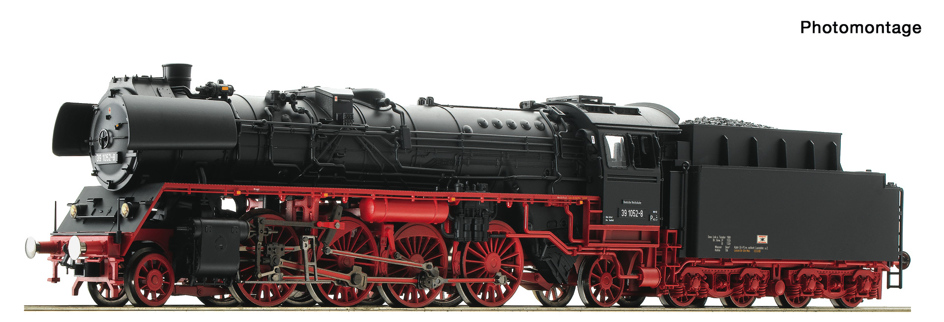 Roco 7100043 DR Dampflok 39 1052-8 Ep.4