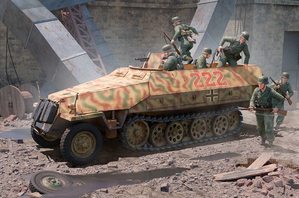 Trumpeter 750942 Sd.Kfz 251D Halbkettenfahrzeug - 00942