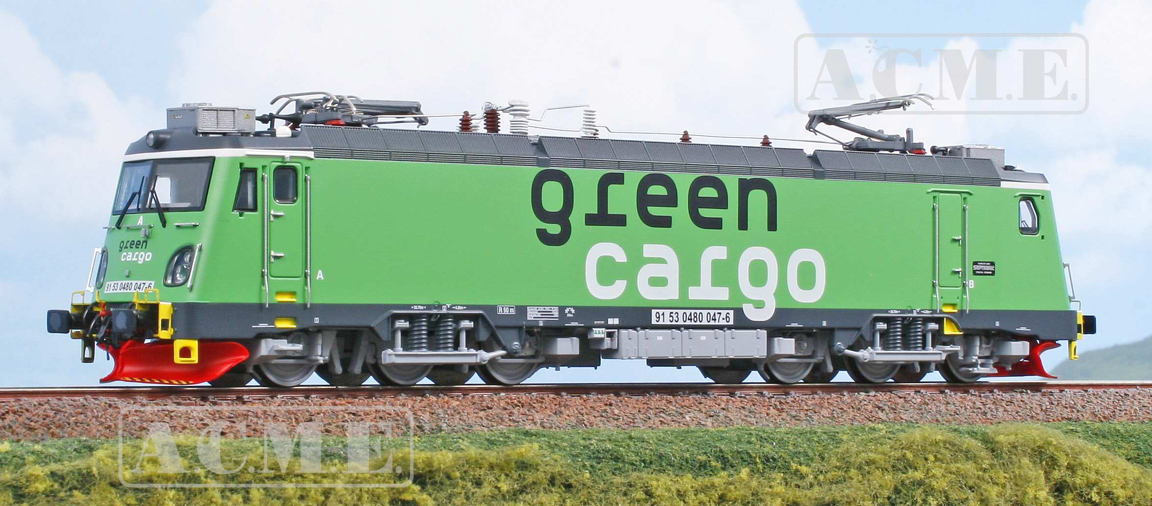 AF Models AF10206 Green Cargo E-Lok TransMontana Ep.6