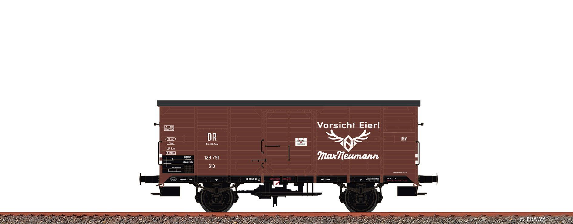 49798 DR Max Neumann gedeckter Güterwagen Ep.3
