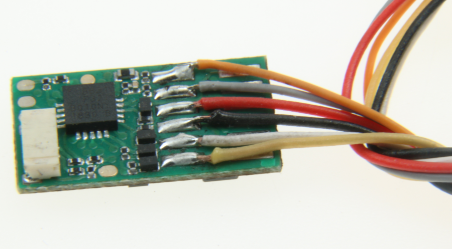 Uhlenbrock 73300 ID2 N-TT Decoder, Litzen
