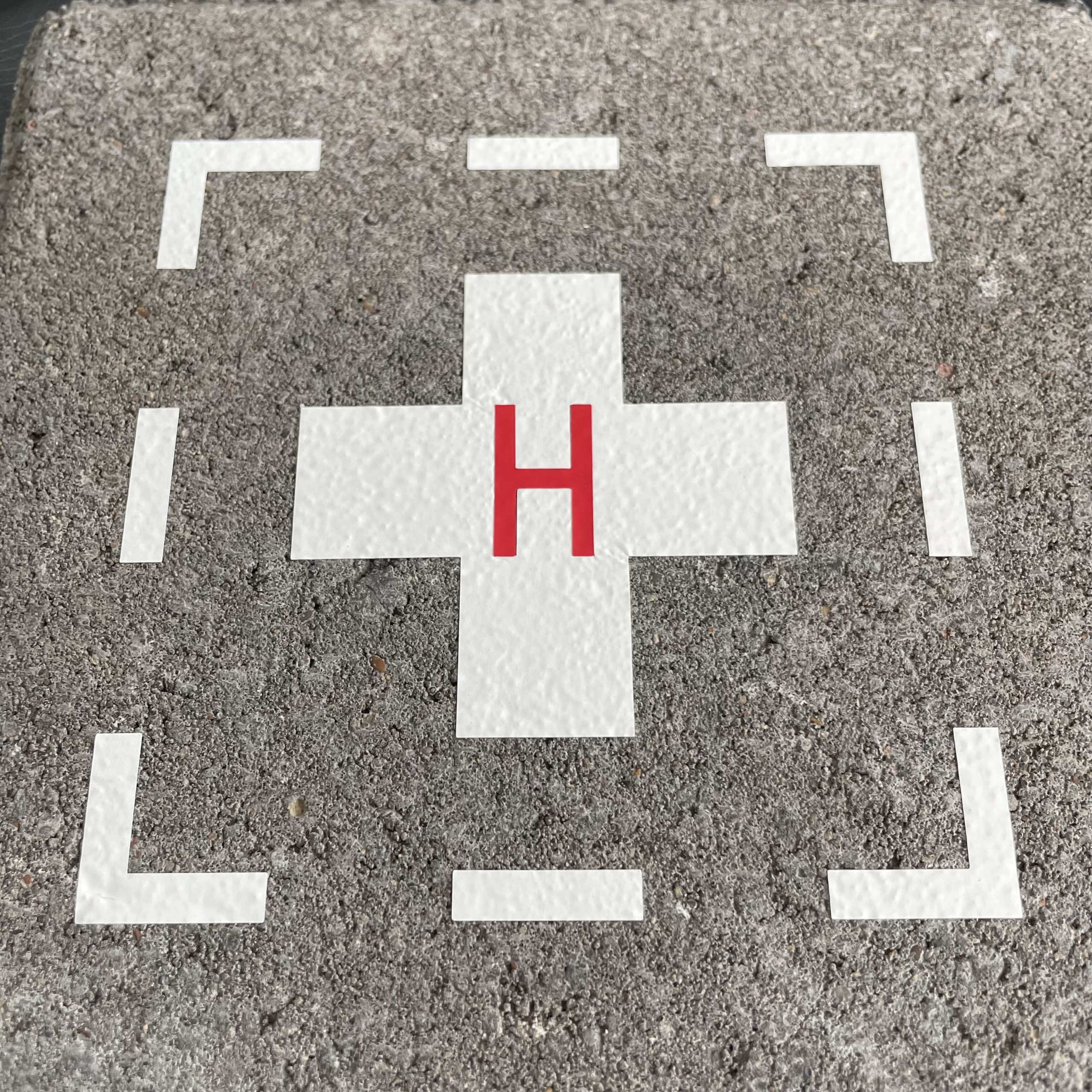 Mobax INT-W-14-N Hubschrauberlandeplatz Hospital 2-farbig