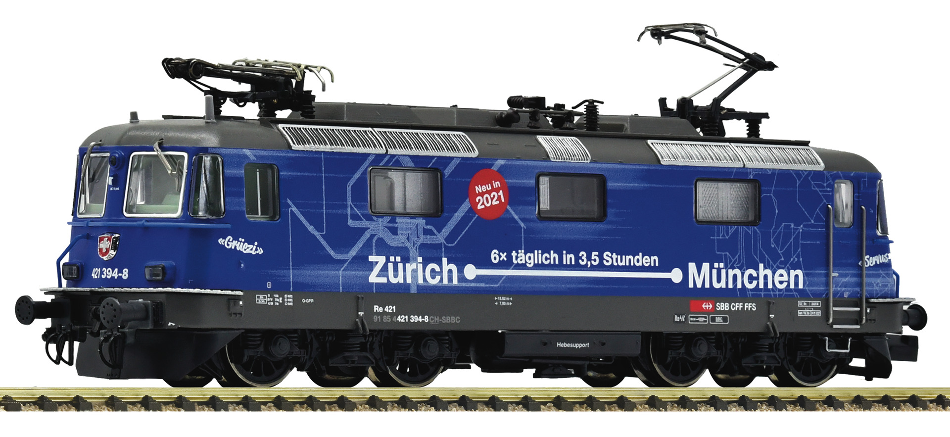 732475 SBB E-Lok Re 421 München-Zürich Ep.6