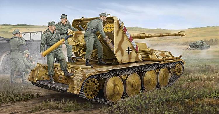755550 German 8.8cm PAK-43 Waffenträger