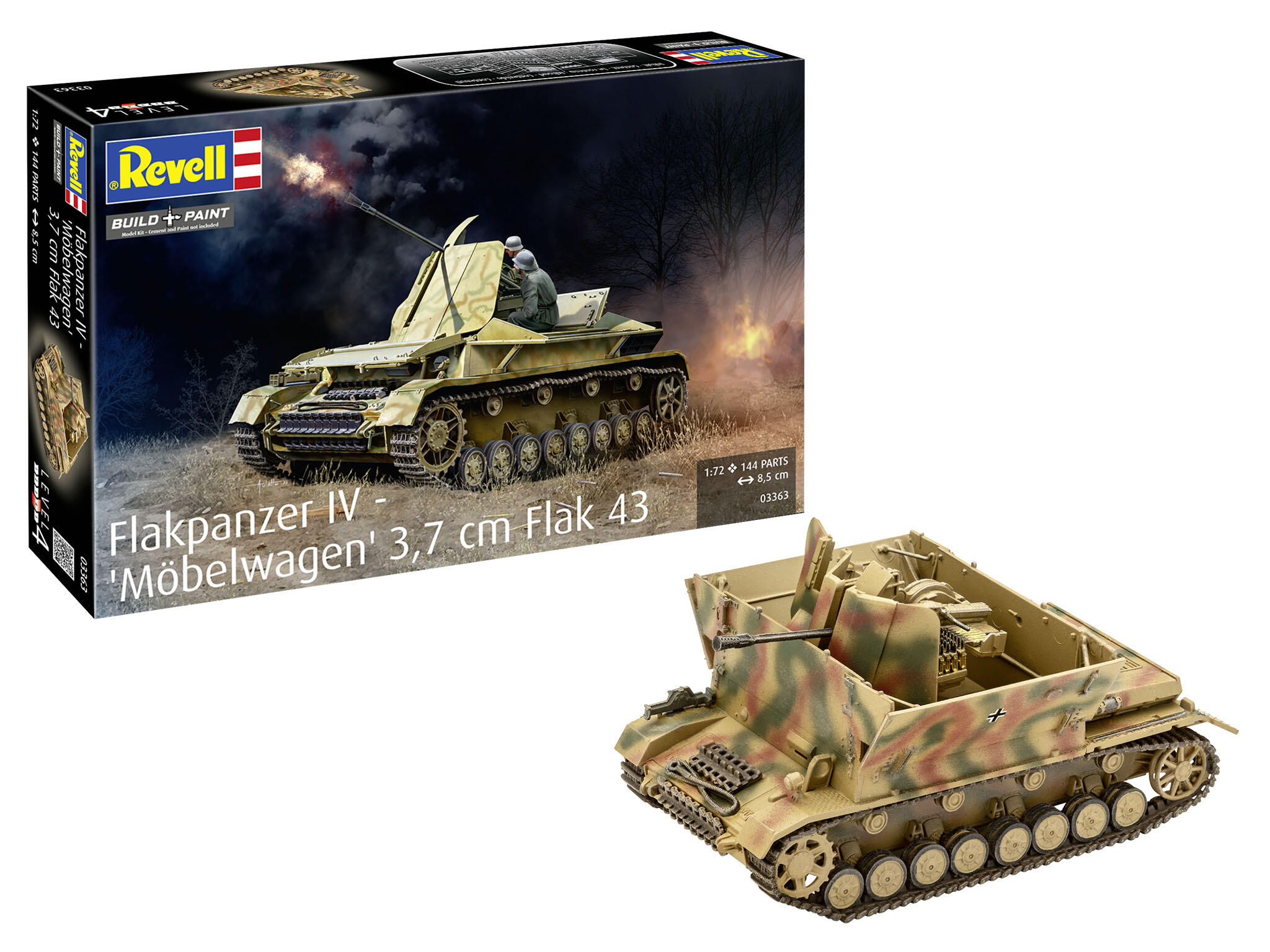 03363 Flakpanzer IV - "Möbelwagen" 3,7 cm