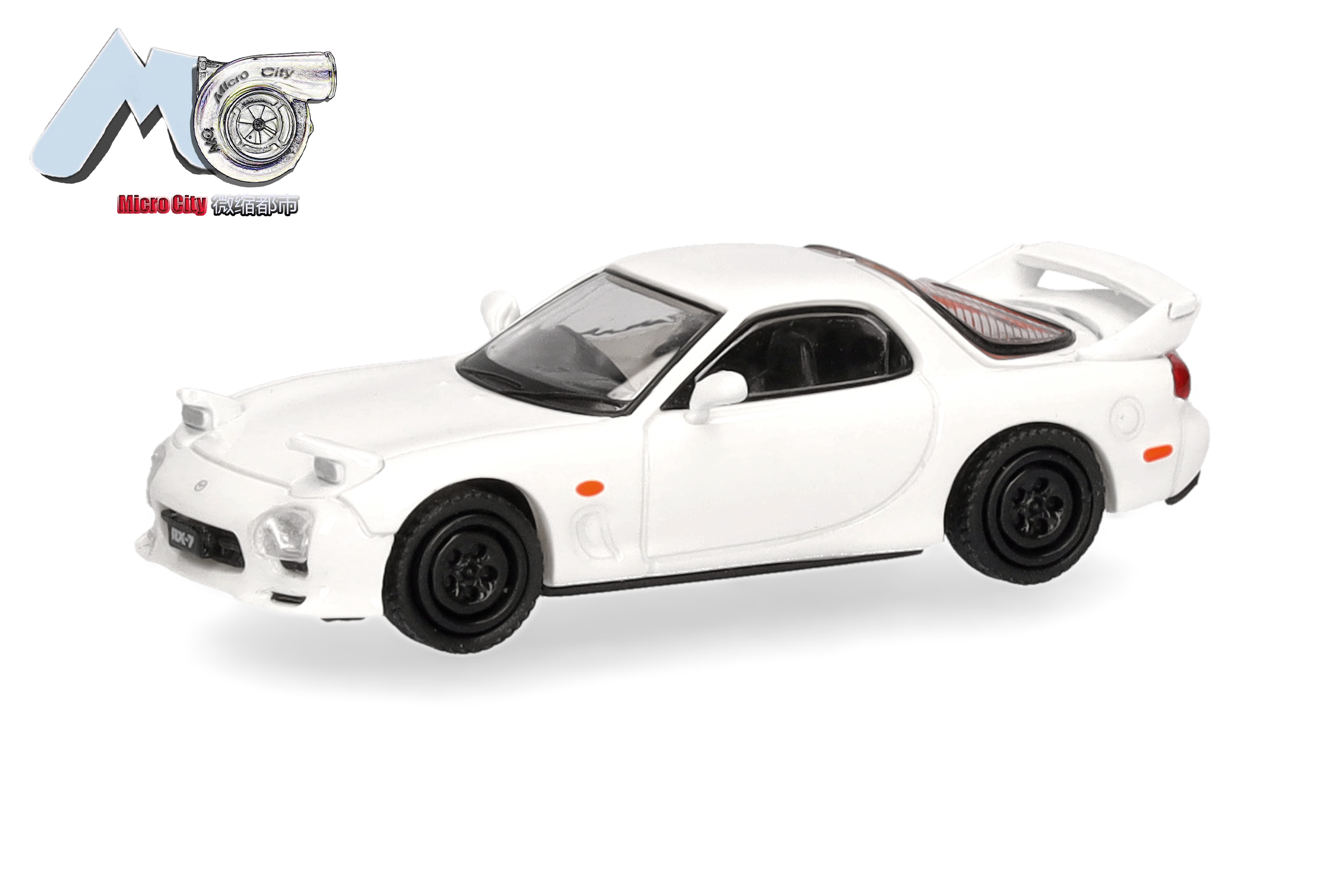 87MC000152 MicroCity: Mazda RX-7 weiß