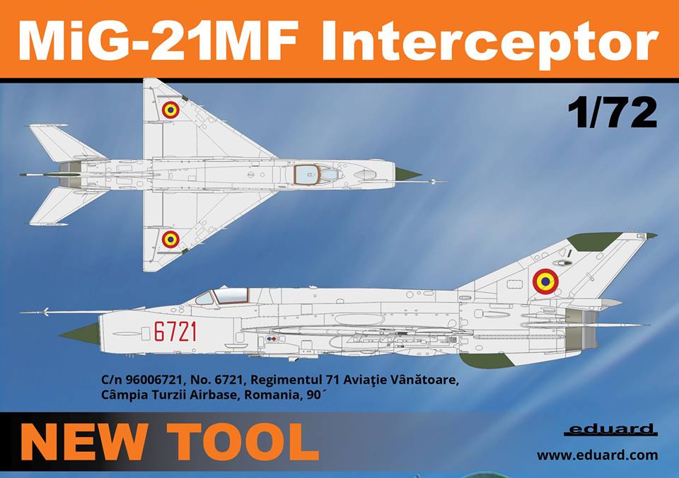 Eduard 70141 MiG-21MF Interceptor - Profipack
