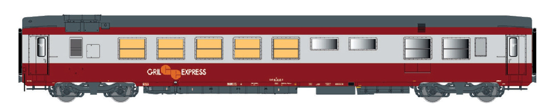 40107 Speisewagen Gril Express GE SNCF, Ep.IV