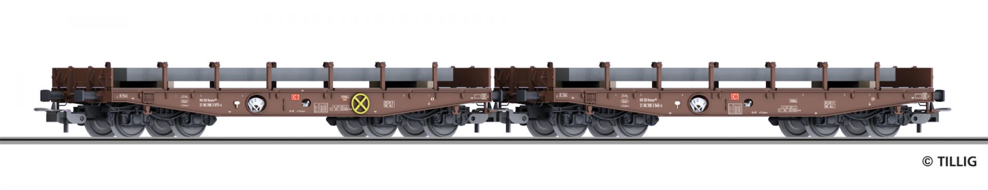 70059 DBAG Schwerlastwagen-Set 2-tlg Ep.5