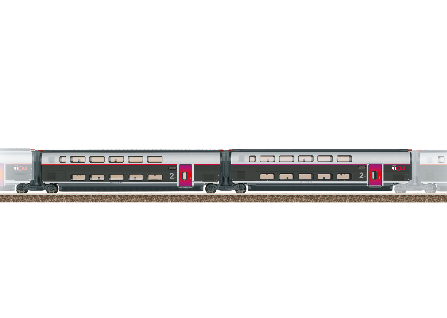 23188 SNCF TGV Eu.Dupl. "inOui" Erg.-Set 2 Ep6