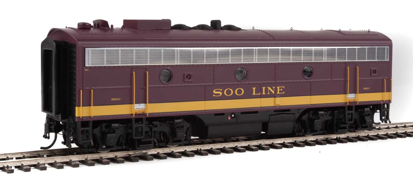 WalthersProto 49521 SOO Line Dieseloks FP7/F7B #2501AC