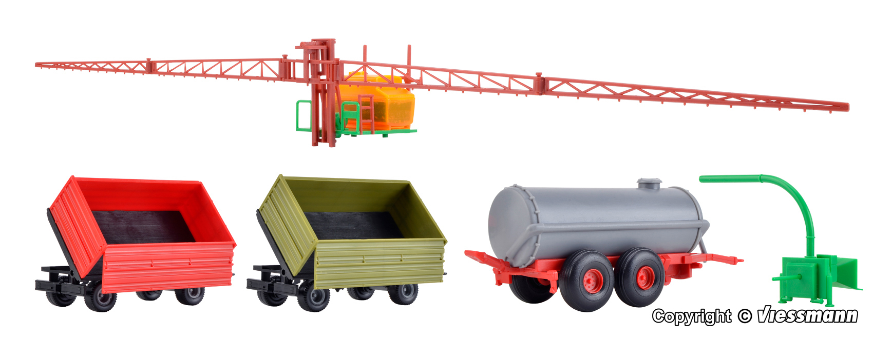 12996 Landwirtschaftliches Anhänger-Set 5-tlg
