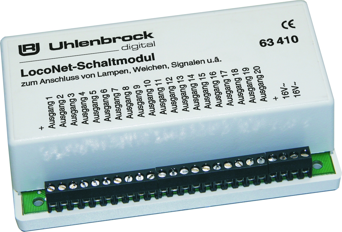 Uhlenbrock 63410 LocoNet-Schaltmodul