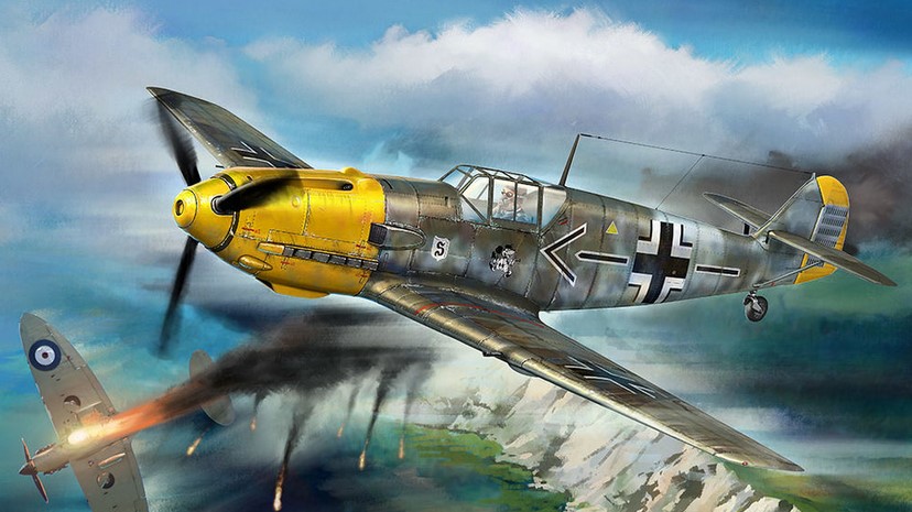 HobbyBoss 81809 Messerschmitt Bf109E