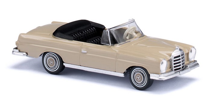 Wiking 015304 MB 280 SE Cabrio cremebeige