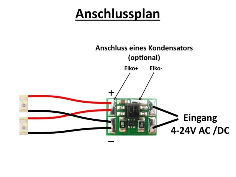 50314 2mA Mini Miniatur Konstantstromquelle f