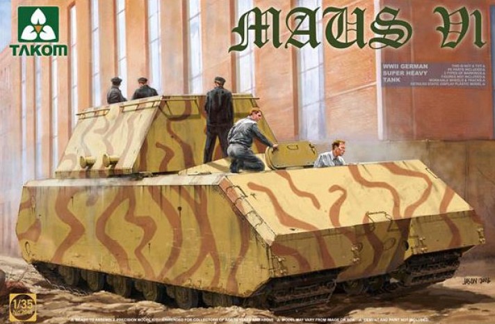 2049 German Super Heavy Tank Maus V1