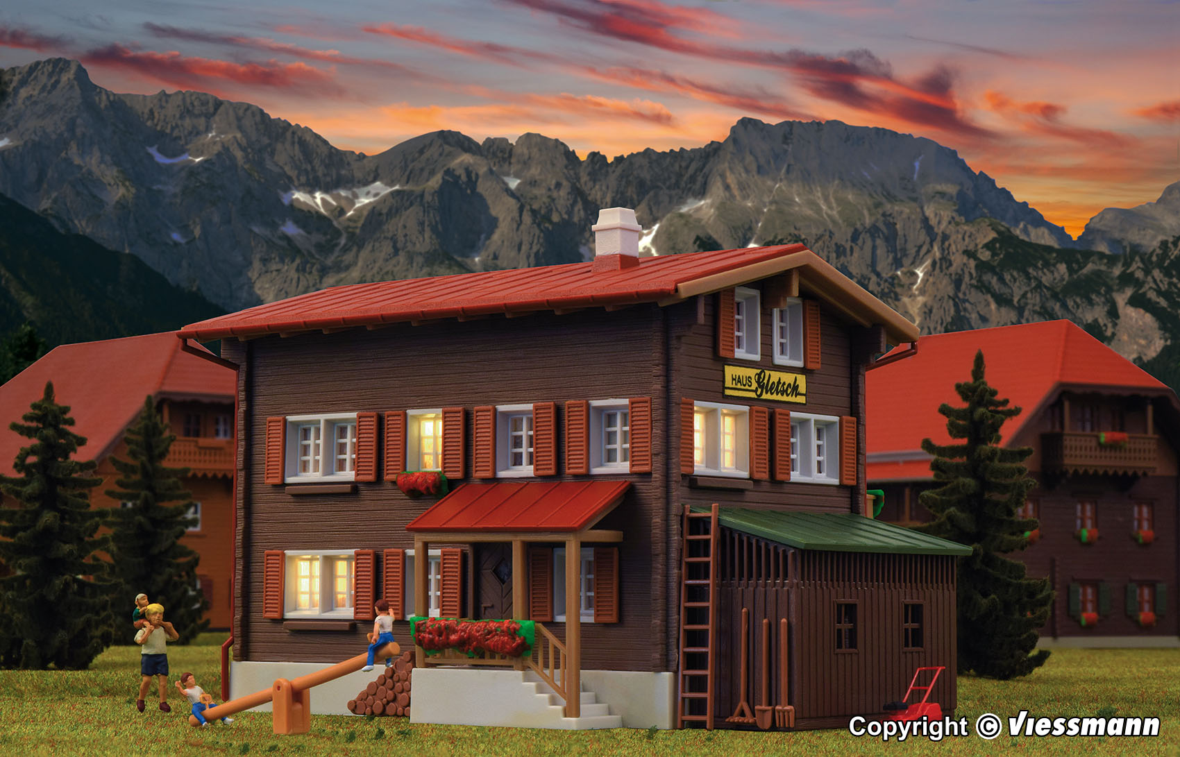 Kibri 38033 Haus Gletsch