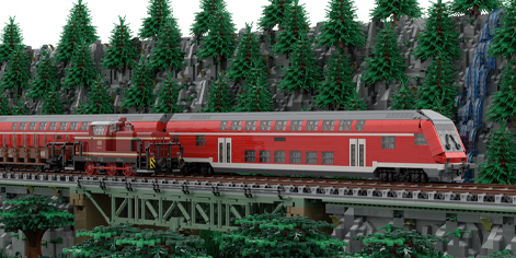 STONE HEAP SH-3027 DB Schienenbus VT 95