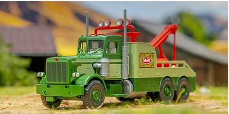 Wiking 085203 MB Kurzhauber Flachpritsche olivegrau