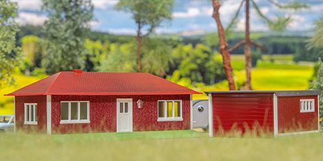 Wiking 007146 Opel Rekord '60 CarAvan Opel Service