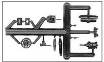 Cal Scale 283 AB Brake set plastic 